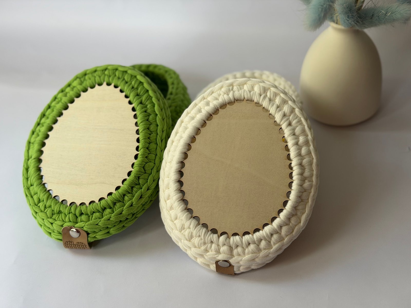 Crochet basket “Egg”